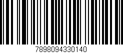 Código de barras (EAN, GTIN, SKU, ISBN): '7898094330140'