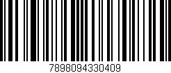 Código de barras (EAN, GTIN, SKU, ISBN): '7898094330409'