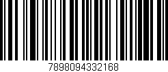 Código de barras (EAN, GTIN, SKU, ISBN): '7898094332168'
