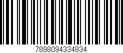 Código de barras (EAN, GTIN, SKU, ISBN): '7898094334834'
