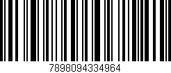 Código de barras (EAN, GTIN, SKU, ISBN): '7898094334964'