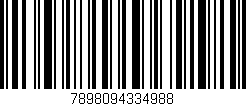 Código de barras (EAN, GTIN, SKU, ISBN): '7898094334988'
