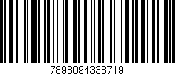 Código de barras (EAN, GTIN, SKU, ISBN): '7898094338719'