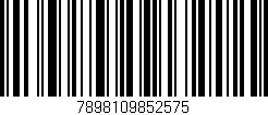 Código de barras (EAN, GTIN, SKU, ISBN): '7898109852575'