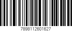 Código de barras (EAN, GTIN, SKU, ISBN): '7898112601627'