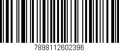 Código de barras (EAN, GTIN, SKU, ISBN): '7898112602396'
