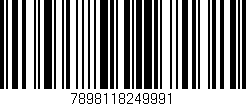 Código de barras (EAN, GTIN, SKU, ISBN): '7898118249991'