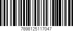 Código de barras (EAN, GTIN, SKU, ISBN): '7898125117047'