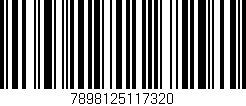 Código de barras (EAN, GTIN, SKU, ISBN): '7898125117320'
