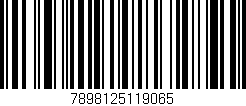 Código de barras (EAN, GTIN, SKU, ISBN): '7898125119065'