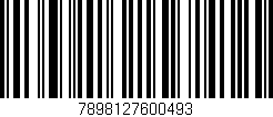 Código de barras (EAN, GTIN, SKU, ISBN): '7898127600493'