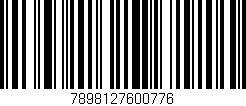 Código de barras (EAN, GTIN, SKU, ISBN): '7898127600776'
