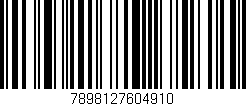 Código de barras (EAN, GTIN, SKU, ISBN): '7898127604910'
