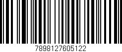 Código de barras (EAN, GTIN, SKU, ISBN): '7898127605122'