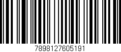 Código de barras (EAN, GTIN, SKU, ISBN): '7898127605191'
