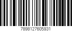 Código de barras (EAN, GTIN, SKU, ISBN): '7898127605931'