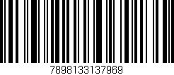 Código de barras (EAN, GTIN, SKU, ISBN): '7898133137969'