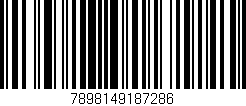 Código de barras (EAN, GTIN, SKU, ISBN): '7898149187286'