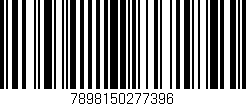 Código de barras (EAN, GTIN, SKU, ISBN): '7898150277396'