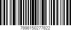 Código de barras (EAN, GTIN, SKU, ISBN): '7898150277822'