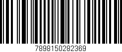 Código de barras (EAN, GTIN, SKU, ISBN): '7898150282369'