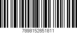 Código de barras (EAN, GTIN, SKU, ISBN): '7898152651811'