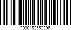 Código de barras (EAN, GTIN, SKU, ISBN): '7898152652306'