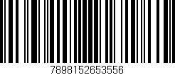 Código de barras (EAN, GTIN, SKU, ISBN): '7898152653556'