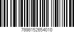 Código de barras (EAN, GTIN, SKU, ISBN): '7898152654010'