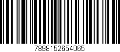 Código de barras (EAN, GTIN, SKU, ISBN): '7898152654065'