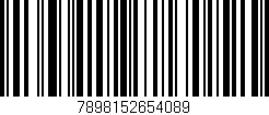 Código de barras (EAN, GTIN, SKU, ISBN): '7898152654089'