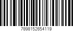 Código de barras (EAN, GTIN, SKU, ISBN): '7898152654119'