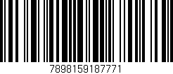 Código de barras (EAN, GTIN, SKU, ISBN): '7898159187771'