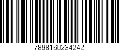 Código de barras (EAN, GTIN, SKU, ISBN): '7898160234242'