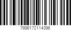 Código de barras (EAN, GTIN, SKU, ISBN): '7898172114396'