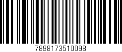 Código de barras (EAN, GTIN, SKU, ISBN): '7898173510098'