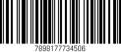 Código de barras (EAN, GTIN, SKU, ISBN): '7898177734506'