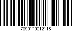 Código de barras (EAN, GTIN, SKU, ISBN): '7898179312115'