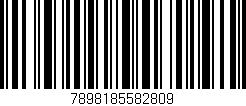 Código de barras (EAN, GTIN, SKU, ISBN): '7898185582809'