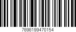 Código de barras (EAN, GTIN, SKU, ISBN): '7898199470154'