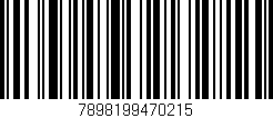 Código de barras (EAN, GTIN, SKU, ISBN): '7898199470215'
