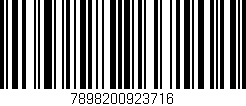 Código de barras (EAN, GTIN, SKU, ISBN): '7898200923716'