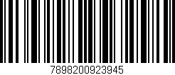 Código de barras (EAN, GTIN, SKU, ISBN): '7898200923945'