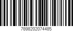 Código de barras (EAN, GTIN, SKU, ISBN): '7898202074485'