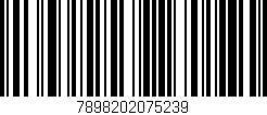 Código de barras (EAN, GTIN, SKU, ISBN): '7898202075239'