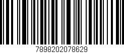 Código de barras (EAN, GTIN, SKU, ISBN): '7898202078629'