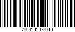 Código de barras (EAN, GTIN, SKU, ISBN): '7898202078919'