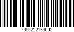 Código de barras (EAN, GTIN, SKU, ISBN): '7898222156093'