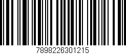 Código de barras (EAN, GTIN, SKU, ISBN): '7898226301215'