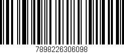 Código de barras (EAN, GTIN, SKU, ISBN): '7898226306098'